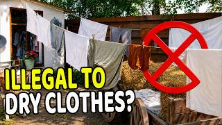 Why The US Banned Drying Clothes?
