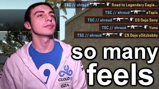 How Shroud Really Feels Playing CS:GO