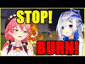 Miko Tried Killing Kanata But Got Her School Burned, And Killed By Marine【Hololive | Eng Sub】