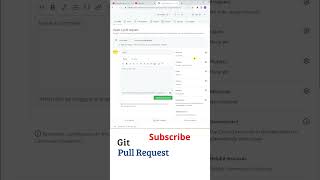Git Tutorial Telugu: Pull Request GitHub (With Example), Git and GitHub, Telugu Git Course #shorts
