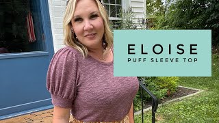 ✨ Eloise Puff Sleeve Top✨ by LulaRoe