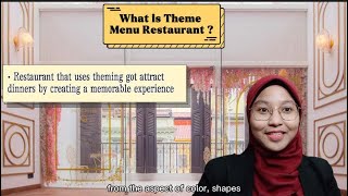 HTF552 |Theme Menu Restaurant