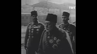 Sultan Mehmet Reşad ve Sultan #Vahdettin'in arşiv videosu. #shorts