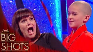 Karate Kid Teaches Dawn French How To Use Sword | Little Big Shots