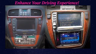 2004 Acura MDX Stereo Upgrade Retain Factory Nav, Bose, and Back-up Camera Pioneer MVH-210EX