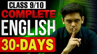 How to Cover English Syllabus in 30 Days🔥| Most Unique Strategy| Prashant Kirad