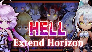 【白猫】仕組みが分かれば一気に楽に。 難易度HELL「終わりなき消耗戦」を5PT・15人で攻略+解説！【Extend Horizon】