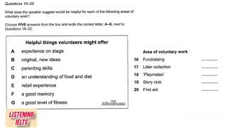 Cambridge 18 Listening test 1 With Answers | Practice test |