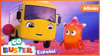 ¡La Aventura Espacial de Buster! | 🚌 1 HORA de Go Buster en Español 🚌 Dibujos para niños