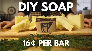 How to Make Soap. Healthy and Cheap!