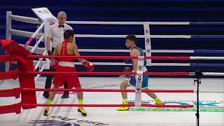 Shakhzod Muzaffarov (UZB) vs. Kozhiakbar Mamayusupov (RUS) Konstantin Korotkov 2024 SF's (54kg)