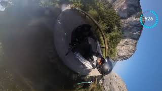 Les hédonistes dans le Vercors: surplomb des gorges du Nan