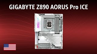 Motherboard GIGABYTE Z890 AORUS Pro ICE REVIEW