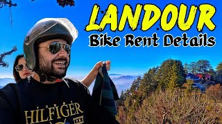 Bike renting Details - Best way to explore Landour and Mussoorie