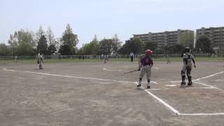 連盟春季大会 準決勝vs横浜ブラックナイン 20150418