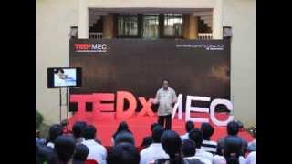 From the paddy fields to the parliament of the world: T.P Sreenivasan at TEDxMEC