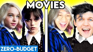 TV SHOWS & MOVIES WITH ZERO BUDGET?! (WEDNESDAY ADDAMS, NETFLIX, & MORE!)