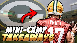 Everything That Happened in Packers Mini Camp Today!!