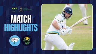 Highlights: Yorkshire vs Glamorgan - Day Four