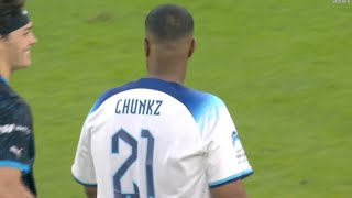 Chunkz IMPRESSED again in Soccer aid Charity Game!