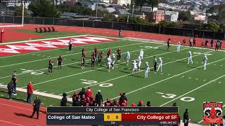 Football - City College of San Francisco vs. College of San Mateo (2024.11.02)