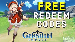 Genshin Impact Free Redeem codes! Free Unlimited Gifts for Everyone! - X2 That You Can Use!