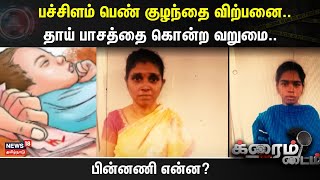 Crime Time | பச்சிளம் பெண் குழந்தை விற்பனை.. தாய் பாசத்தை கொன்ற வறுமை.. | Coimbatore | Child Sale