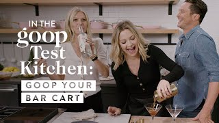 Gwyneth Paltrow & Kate Hudson Catch Up Over Homemade Espresso Martinis | Goop