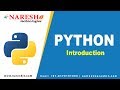 Introduction to Python | Python Tutorials For Beginners | Mr. Subba Raju