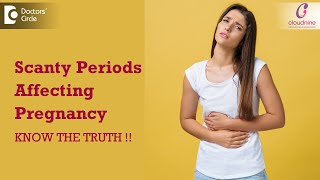 Can SCANTY PERIODS Affect My PREGNANCY? - Dr. Daksha Bakre of Cloudnine Hospitals | Doctors' Circle