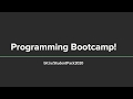 Welcome to Python Programming Bootcamp | Monash University