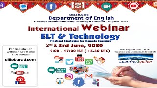 Session 2: Paper Presentation: International Webinar: ELT & Technology: 2 June 2020