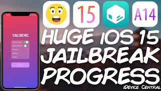 MASSIVE iOS 15 JAILBREAK News: CodeSign / AMFI Finally DEFEATED by Taurine Team