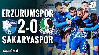 Erzurumspor 2-0 Sakaryaspor | MAÇ ÖZETİ | Ziraat Türkiye Kupası 5. Tur Maçı | 18.12.2024