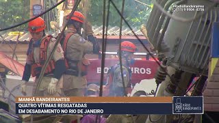 URGENTE | Criança de 2 anos morre em desabamento no Rio de Janeiro