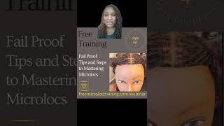 I made a HUGE mistake! What’s with this FREE training? #microlocmastery #freemicroloctraining
