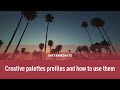 Colourlab Look Designer Tutorials 6_Creative palettes profiles and how to use them