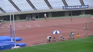 2017関カレ　女子400mH　宮田　予選5組