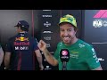 Red Bull's Sergio Perez hugged Aston Martin's Fernando Alonso at Formula 1 Sao Paulo GP 2023 | F1