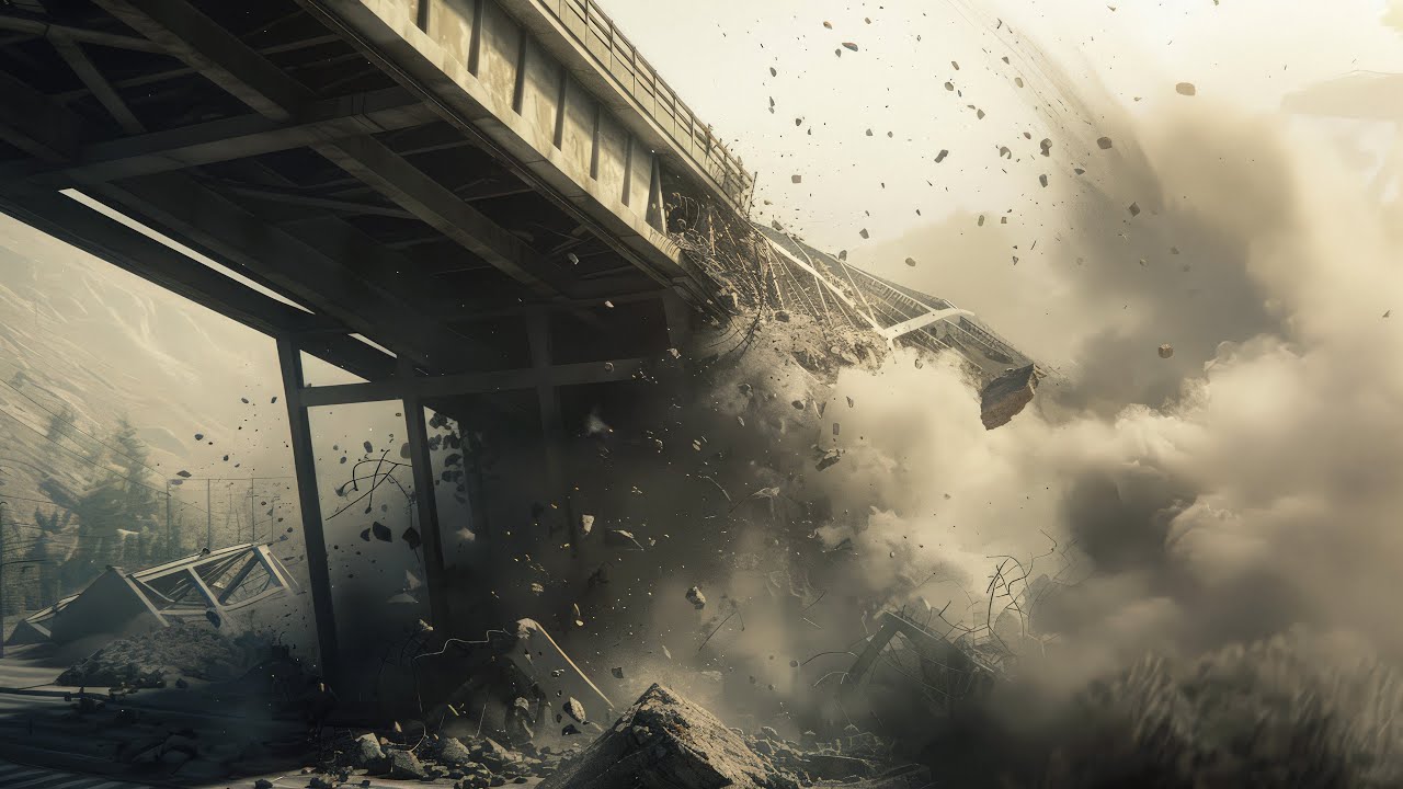 Bridge Collapse Sound Effect Youtube