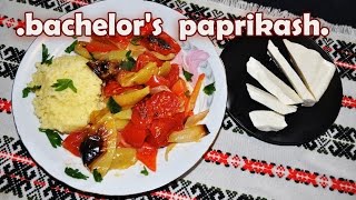 bachelor's easy paprikash recipe / papricaș usor / sataraș  / bećar paprikaš / бећар паприкаш