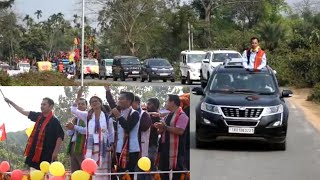 | Bubagra | 24 Rc Ghat Candidate bg Ranjit Debbarma Road Show |