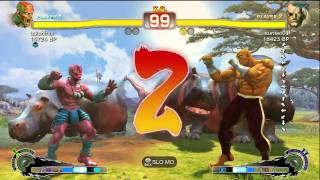 sunset01 [Sagat] vs takahirex [Dhalsim] SSF4 Japanese Online Ranked Matches - TRUE-HD