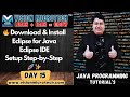 🔥 Download & Install Eclipse for Java Programming | Eclipse IDE Setup Step-by-Step 🚀 ✨
