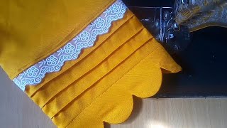 Cut work trouser design with lace cutting and stitching ||Trouser ke design ||Cutwork palazzo design