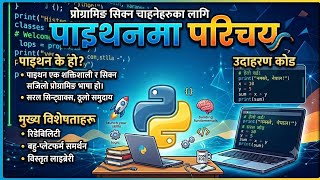 Introduction to python in Nepali #nepal