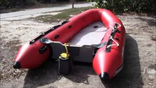 12' SD365 Inflatable Boat Unboxing and Quick Features Overview