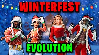 The ENTIRE Evolution of Fortnite Winterfest (2017-2024)