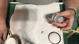 How to make fall decorations from dollar tree and shadow box