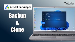 AOMEI Backupper - How to Clone HDD - SSD - NVMe \\ Clone Windows 11,10, 8.1 \u0026 7➡️Step by step